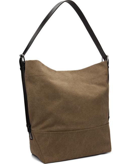 Cabas Brun À Anse De Style Ceinture Lemaire en coloris Brown