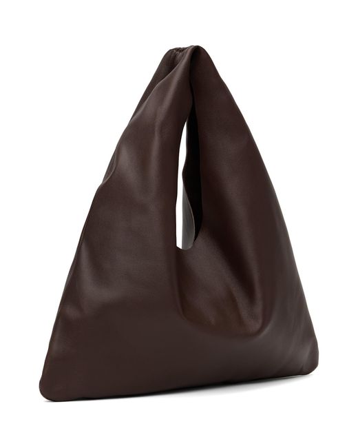 The Row Brown Small Bindle Tote