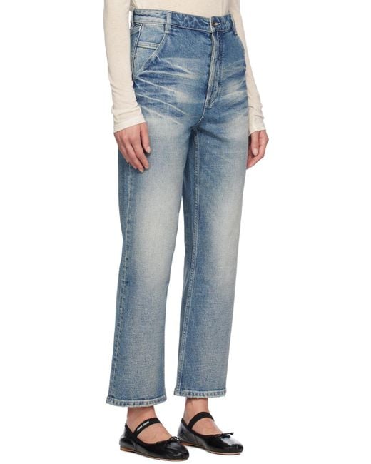 Fax Copy Express Blue 333 Wash Straight Leg Jeans