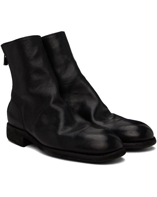Guidi Black 986 Boots for men