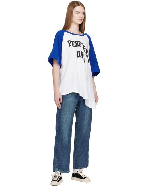 Undercover Blue Uc1E8805-2 'Perfect Day' T-Shirt