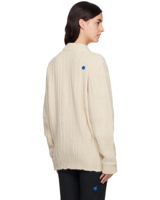Adererror Natural Off- Reversible Fluic Sweater