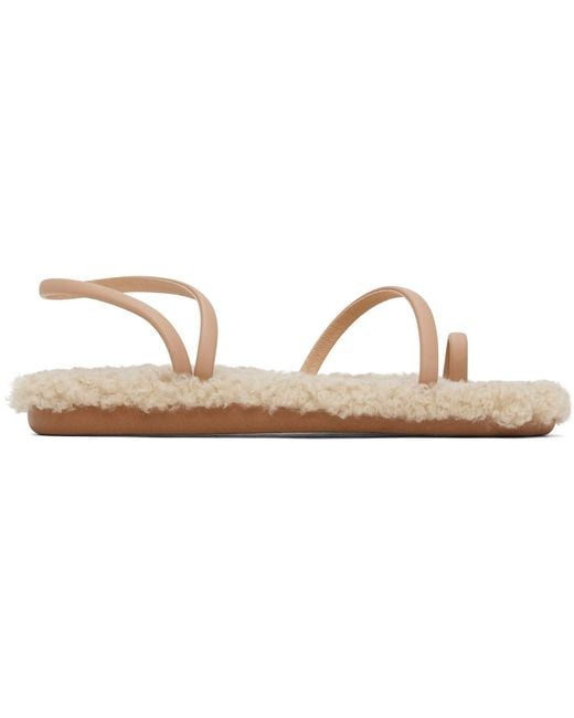 Ancient Greek Sandals Black Eleftheria Sandals