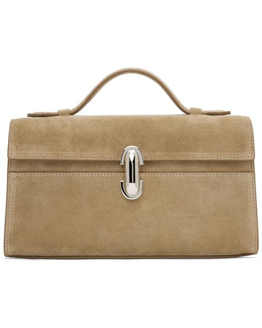 SAVETTE Natural Symmetry Pochette Top Handle Bag