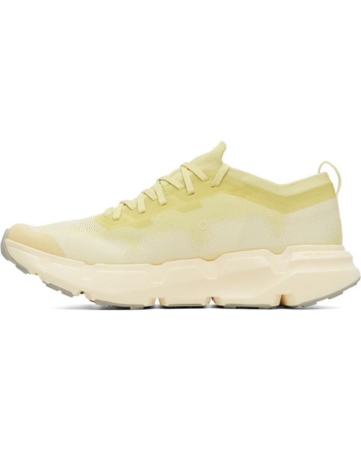 On Shoes Yellow Cloudsoma Sneakers for men