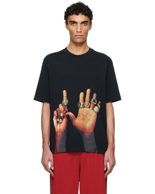 Nike S Flight Mvp Rings T-Shirt in Black for Men | Lyst Canada