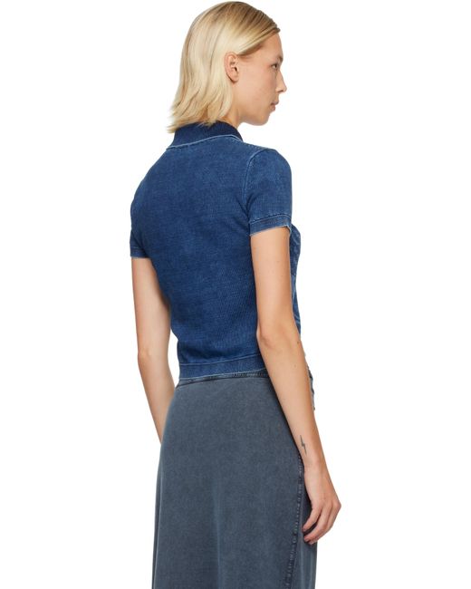 Polo Fenny Bleu DIESEL en coloris Blue