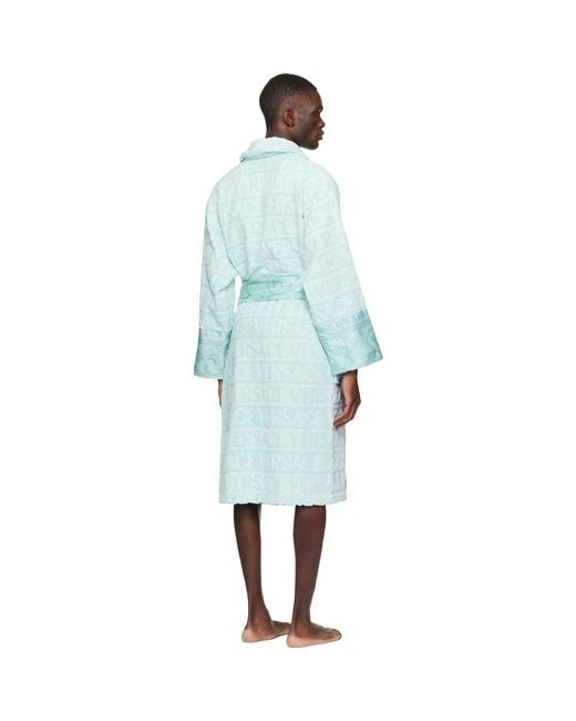 Versace Multicolor 'i Heart Baroque' Bathrobe for men