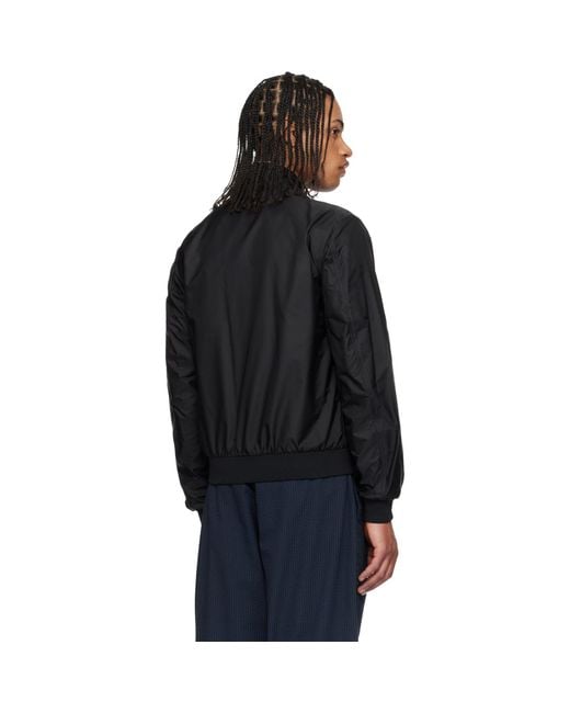 Moncler Black Reppe Rain Jacket for men