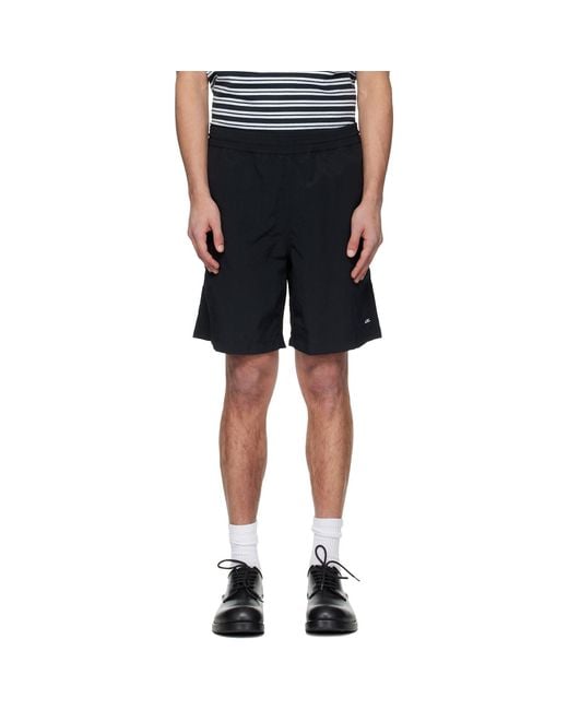 A.P.C. Black Rio Shorts for men