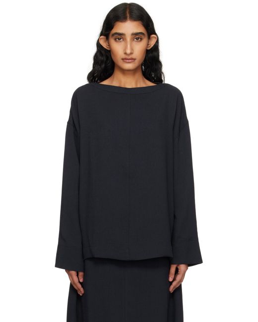 Studio Nicholson Black Lory Blouse
