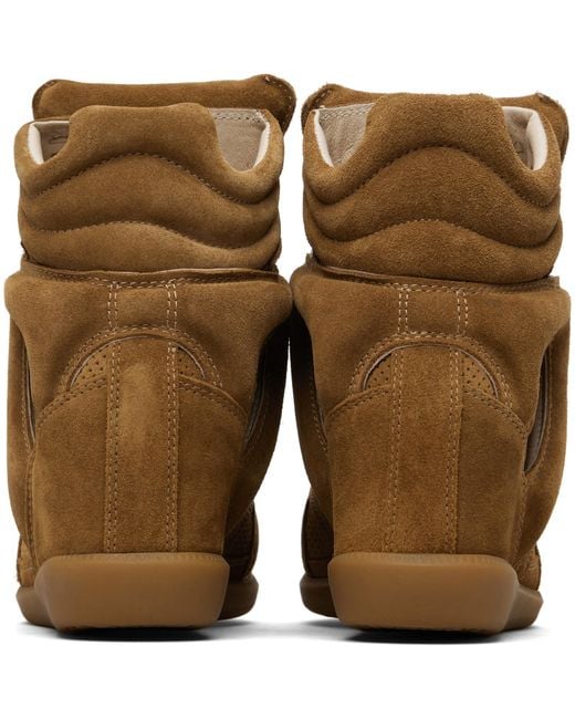 Isabel Marant Brown Bekett Sneaker
