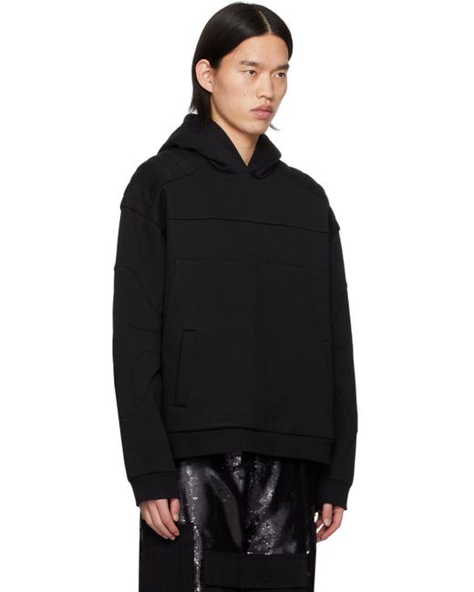 Who Decides War Black Armour Hoodie for men
