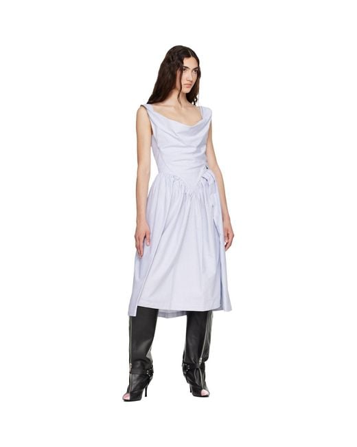 Vivienne Westwood White Sunday Midi Dress