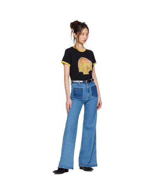 Lu'u Dan Black Bruce Lee X Lựu Đạn Ringer T-Shirt
