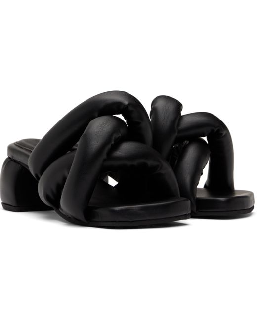 【関税込み】YUME YUME ブラック Kitten Sausage ヒールサンダル Yume Yume Kitten Sausage Heeled Sandals in Black | Lyst