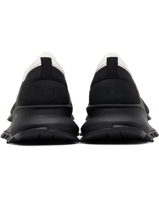 Y-3 Black Off- S-Gendo Trail Sneakers for men