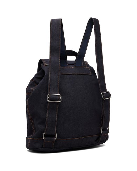 KENZO Black Paris Five Pockets' Backpack for men