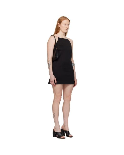 Palm Angels Black Chain Minidress
