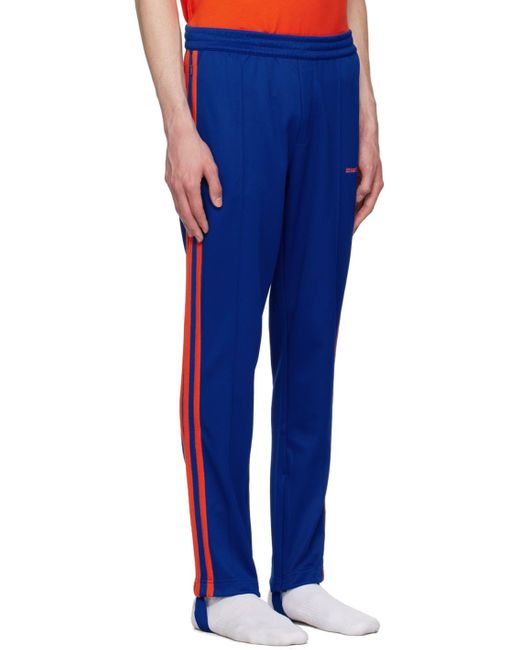 Wales Bonner Blue Adidas Originals Edition Stirrup Sweatpants for men