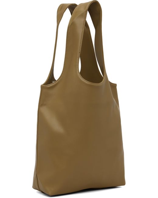 A.P.C. カーキ スモール Ninon トートバッグ Multicolor