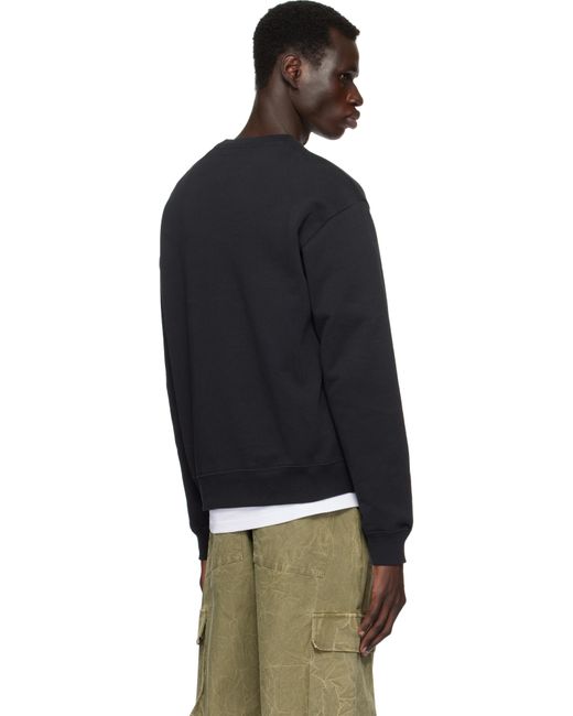 John Elliott Black Beach Crew 2 Sweatshirt for men