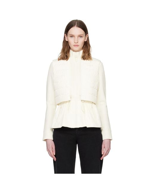 Mackage White Off- Priscilla 3-In-1 Down Vest & Jacket Set