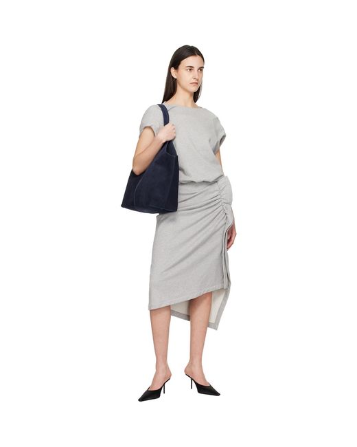 Aesther Ekme Blue Cabas Supple Xl Tote