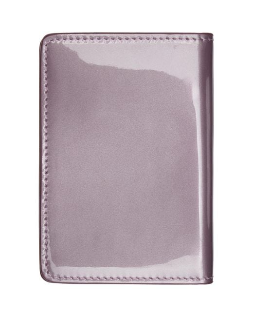 Maison Margiela Purple Slim Card Holder for men