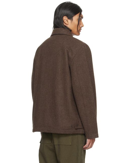 Universal Works Brown Gower Jacket for men