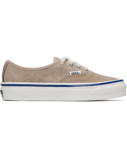 Vans Gray Otw Authentic 44 Siped Vibram Sneakers