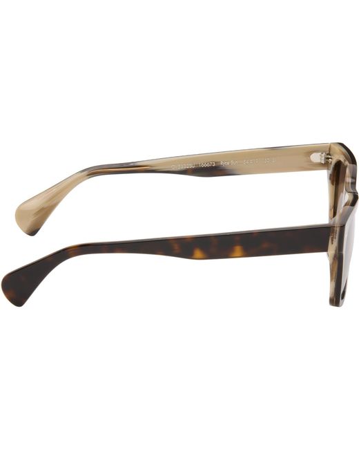 Oliver Peoples Black Ryce Sunglasses for men