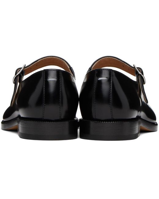 Flâneurs de style chaussure charles ix noirs à bout tabi Maison Margiela en coloris Black