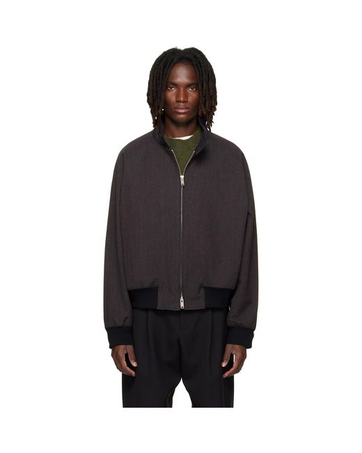 Blouson Brun Studio Nicholson pour homme en coloris Black