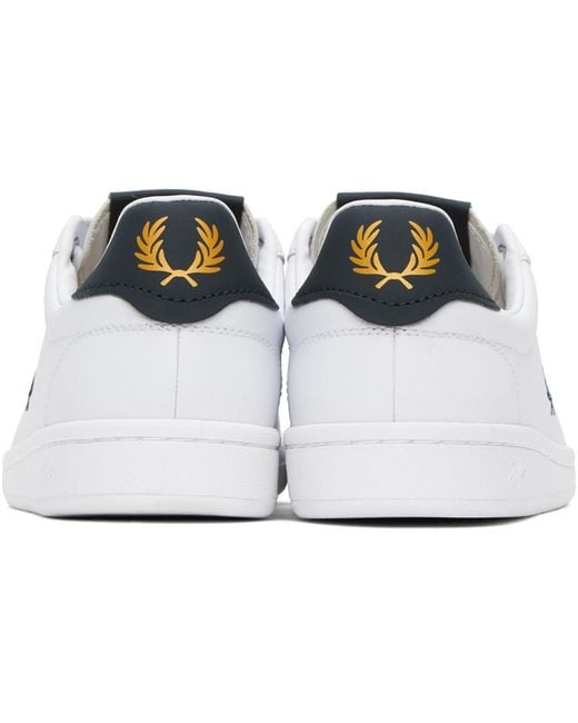 Fred Perry Black B721 Sneakers for men