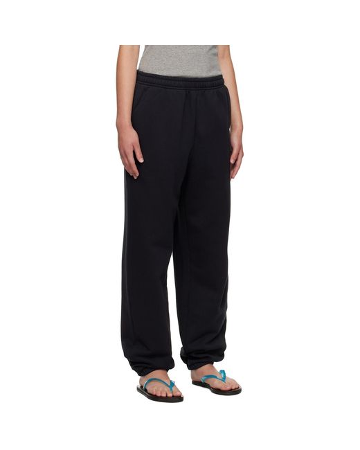 Acne Black Cotton Sweatpants