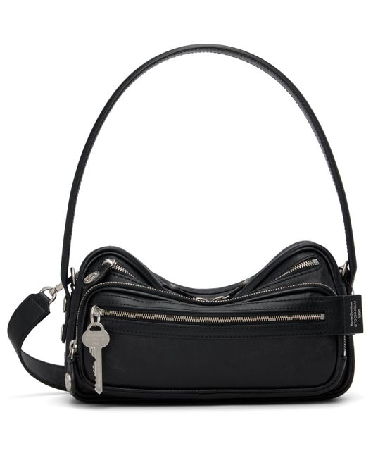 Acne Black Camero Party Shoulder Bag for men