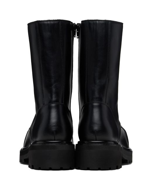 Vetements Black Stomp Compact Boots