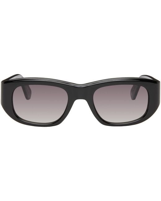 Garrett Leight Black Laguna Sunglasses for men