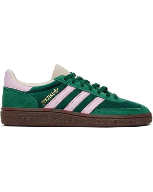 Adidas Originals Green Sports Shoes Handball Spezial