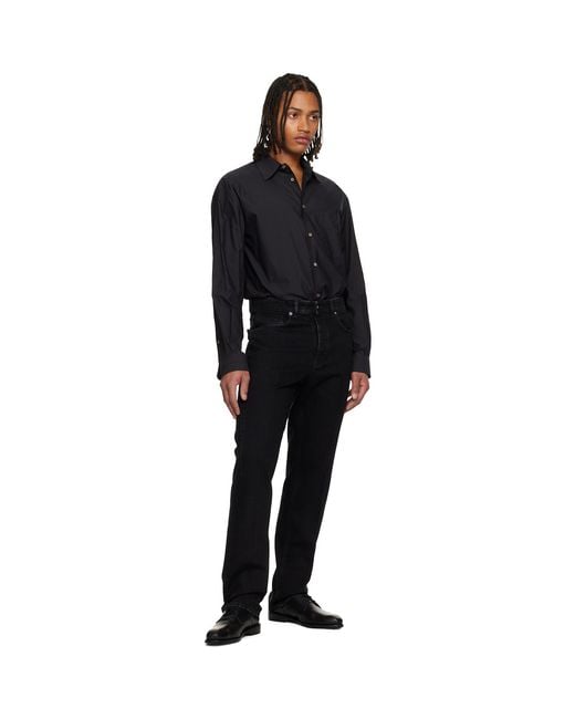 Givenchy Black Straight Leg Jeans for men