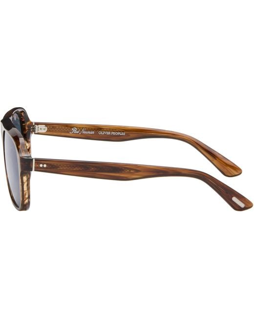 Oliver Peoples Black Paul Newman Sunglasses for men