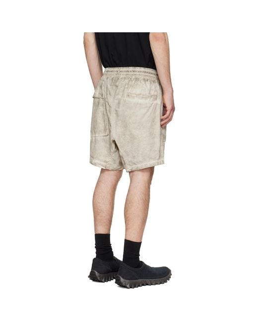 Thom Krom Black P 37 Shorts for men
