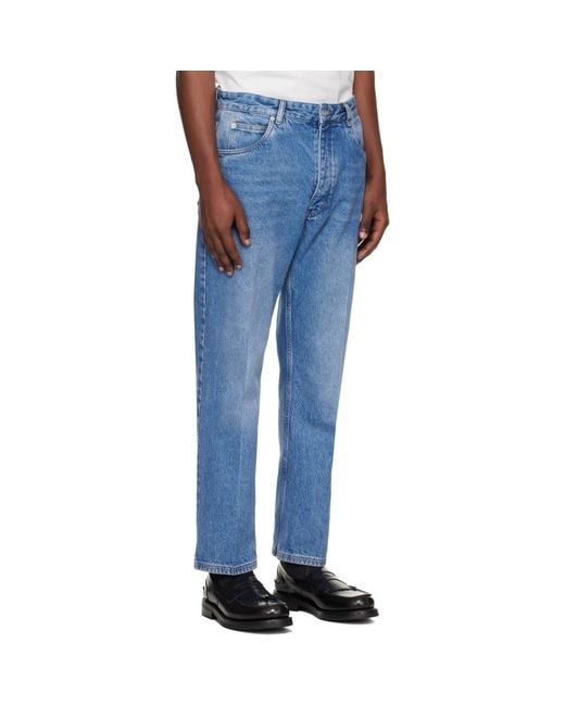 Studio Nicholson Blue Windslow Denim Jeans for men
