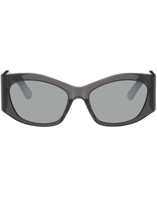 Balenciaga Black Square Sunglasses for men