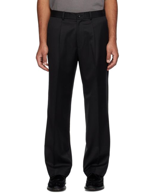 N. Hoolywood Black Tape Trousers for men