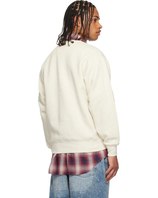 Aape By A Bathing Ape Multicolor 'Aapenow' Moonface Crew Neck Sweatshirt for men