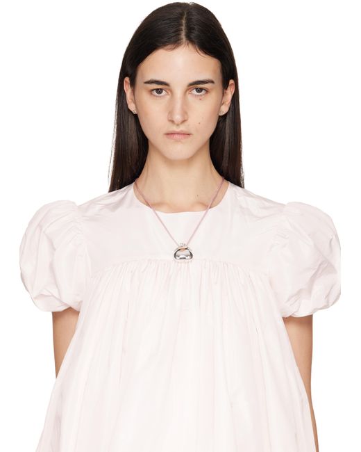 Sandy Liang Black Micro Wanda Earrings