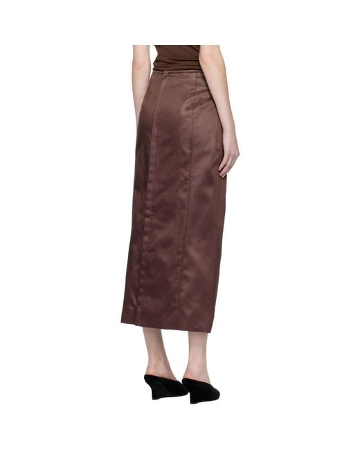Lanvin Multicolor Straight Maxi Skirt