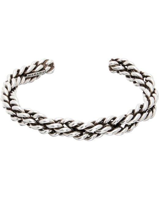 Isabel Marant Metallic Jonc Bracelet for men
